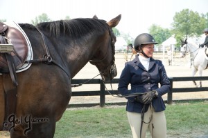 VFE Simply Stunning ridden by owner Mandy Steinhoff, Jumpers Upperville Colt and Horse Show