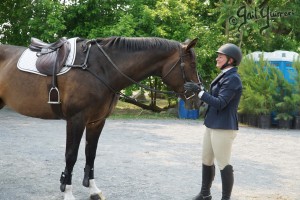 VFE Simply Stunning ridden by owner Mandy Steinhoff, Jumpers Upperville Colt and Horse Show