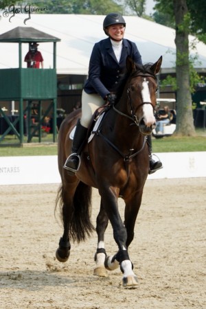 VFE Simply Stunning ridden by owner Mandy Steinhoff, Jumpers Upperville Colt and Horse Show