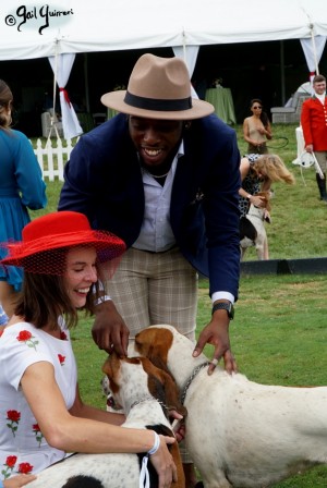 Hounds of Middleburg Hunt entertain the crowds at NSLM Polo Classic, 2022