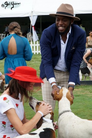 Hounds of Middleburg Hunt entertain the crowds at NSLM Polo Classic, 2022