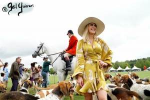 Hounds of Middleburg Hunt entertain the crowds at NSLM Polo Classic, 2022