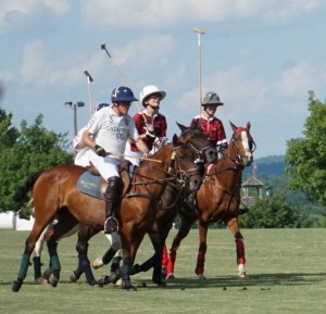 Polo with Shannon Elaine Casey and friends