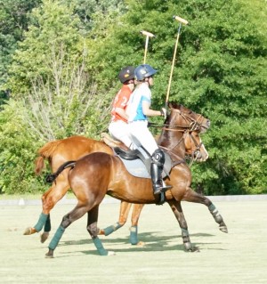 Polo with Shannon Elaine Casey and friends