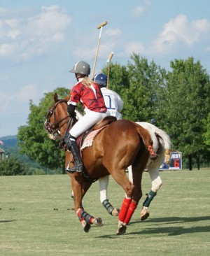 Polo with Shannon Elaine Casey and friends