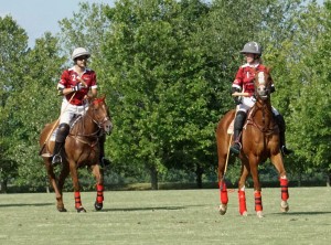 Polo with Shannon Elaine Casey and friends