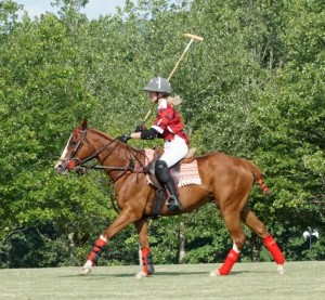 Polo with Shannon Elaine Casey and friends