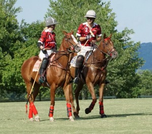 Polo with Shannon Elaine Casey and friends