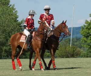 Polo with Shannon Elaine Casey and friends