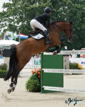 Upperville Jumper Classic CASALLVANO riden by Eva Fisherman