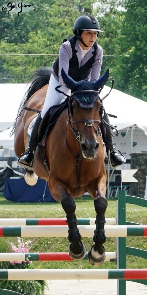 Upperville Jumper Classic EXQUISE DU PACHIS ridden by Zayna Rizvi